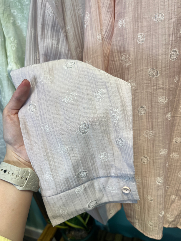 شومیز شیشه ای گل